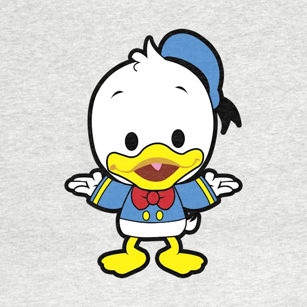 Donald Duck Chibi by nataliawinyoto